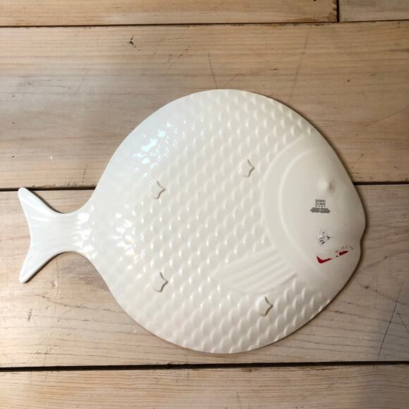 Sigrid Olsen NWT Melamine Fish Platter 14x11 - Picture 4 of 4